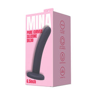 mina-pure-curved-silicone-dildo-6-5-inch
