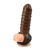 loving-joy-boss-textured-penis-sleeve-with-ball-loop